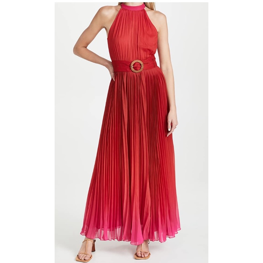 ROCOCO SAND Emi Dress Purple Red Size XS